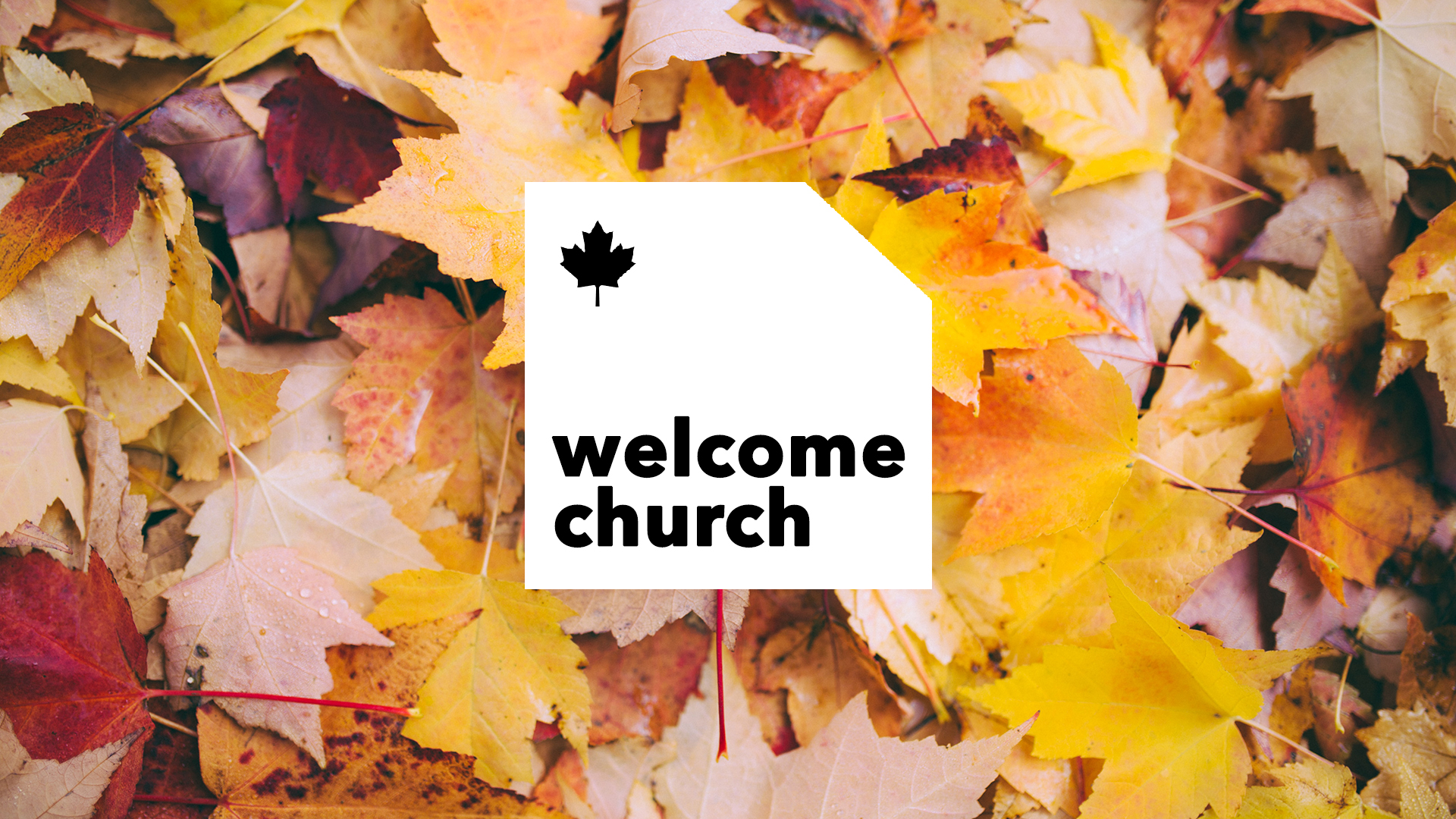 Fall Welcome Church – ChurchMediaHQ